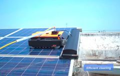 Advanced Solar Cleaning Equipment for Professional Rooftop Use Robots - Image 2