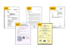 ECE, DOT certificate of PROMAX INDUSTRIAL LTD – certificate photo, supplier certificates section