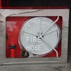 Certified Fire Hose Cabinet Compact Build Dispatch Managed Storage Enclosure for Hospital Fires - Safety Plus Industrial Co., Ltd.