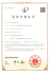 Patent 2 certificate from LMZ INTERNATIONAL LTD.