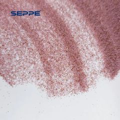 SEPPE Garnet80Mesh Pink Abrasive 7.5-8H 80Mesh Natural 1Y Color Pink Origin China Model NO. SGA Trademark SEPPE HS Code 25132000 - Image 1
