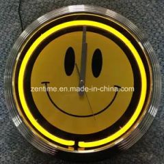 Every Scene Plastic Frame Precise Timing Circular Decorative Wall Clock - Image 1