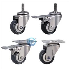 Heavy Duty 8 Industrial Caster Wheel with Swivel Brake - Jinan Hongsheng Industry Development Co., Ltd