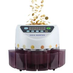 CS-5501 Attractive Price New Type Multi Coin Portable Sorter Counter Money Precise Coin Counters Coin Counting Machine - Image 1