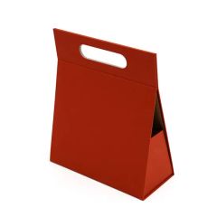 New Design Personalized Magnetic Folding Textured Cardboard Paper Packaging Box Triangular Gift Perfume Box - Image 5
