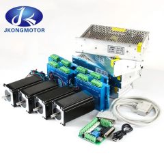 3axis 4 Axis NEMA 23 Stepper Motor 425oz in CNC Mill Control 3 ...