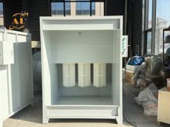 Ailin Customized Electrostatic Powder Coating Machine Powder Recovery Booth Dust Collection Cabinet - Image 1