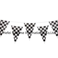 Halloween Party Flags Triangle PE Bunting Flags Color Color Origin China Style Western Party Party Flag HS Code 9505900000 - Image 4