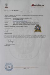 Fuhan Certificate of BV certificate from Hangzhou Fuhan Garment Accessories Co., Ltd.