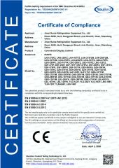 CE certificate from Shandong Runte Refrigeration Technology Co., Ltd