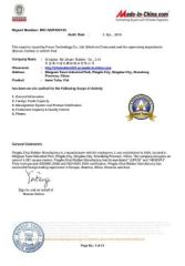 Made in China certificate of QINGDAO HAICHUAN RUBBER CO., LTD – certificate photo, supplier certificates section