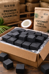 coconut shell charcoal – product photo 2, product detail gallery