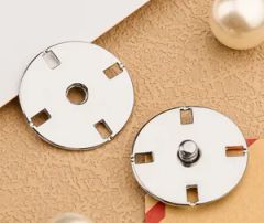 Magnetic Snaps Purse Handbag Clasp Quality Metal Button Shape Round Stock Stock Style Simple Origin China Trademark OEM Element - Image 5
