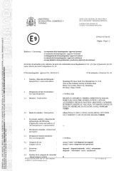 ECE certificate of Bywell Industry Ltd – certificate photo, supplier certificates section