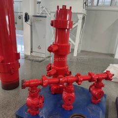 API Cement Head Double Plug Cementing Tools Complete Assembly Integral - Image 3