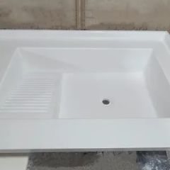 Luxurious White Marble Acrylic Solid Surface for Kitchen Sinks - Image 5