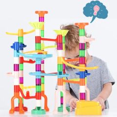 Track Building Block Set Construction Assembly Educational Toys for Kids - Image 1