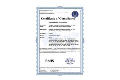 EU RoHS Certification certificate from Jiangsu Xinyuehai Commercial Kitchenware Co., Ltd