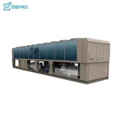Industrial T1 T3 Chiller Inverter Free Cooling Chiller Unit Conditioning Commercial Airboost Air Cooled Screw Chiller - ZERO TECHNOLOGIES CO., LTD.