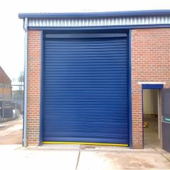 Galvanized Steel Automatic Rolling Shutter with Side Motor (230 V AC) - Image 2