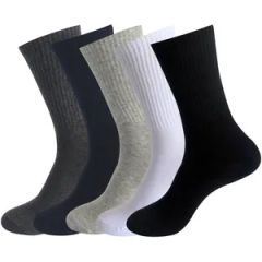 High Quality Wholsale Custom Logo Pure Cotton Sports Socks for Men - Yancheng Yunqian Apparel Co.,Ltd
