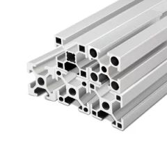 Industrial Aluminum Workstation Production Line Worktable with Shelf - Image 2