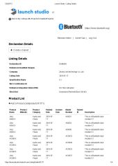 BQB certificate from Shanghai Sotech Technology Co. Ltd
