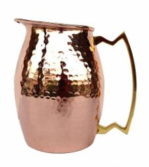 DC-269 Copper Jug With Brass Handle Material Copper Capacity 2100ml With Handle Yes Packaging Type Box Brand Divine - Image 1