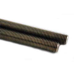 Mild Steel Threaded Stud Head Shape NA Durability High Shape Threaded Rod Color Black, Silver Quantity Per Pack 50 Surface Finishing - Image 2
