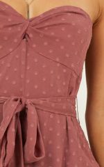 Hight Waist Slim Backless Mini Dress - Image 2