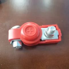 China Manufacturer Car Zinc Plating 12V Battery Terminal Connectors Clamp Iron/Brass Quick Release Battery Terminal - Xingtai Hongmao Auto Part Co., Ltd.