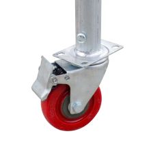Custom Steel PVC Plastic Mobile Scaffolding Wheels Swivel Casters - Image 2