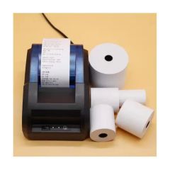 Virgin Wood Pulp Single Side Coated Paper Roll 50-80mm 92-94% Brightness Waterproof 15D MOQ100 OEM - Image 2