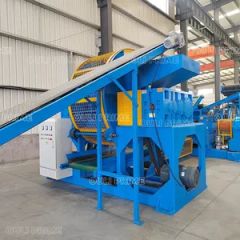 Rubber Tire Shredding / Tyre Recycling Machine Size 20cbm Voltage 380V Motor 22kw*2 Weight 4500kg Trademark OULI VFD Custom-Made - Image 5