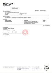 cork stopper certificate from Xiamen Folover Import &Export Co., Ltd.