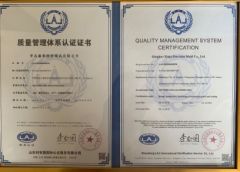 ISO 9001 certificate from Qingdao Century Hengyuan Machine Co., Ltd.