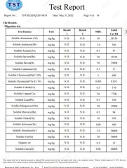 twist 4 certificate from Kunshan Longlide Import and Export Co., Ltd.