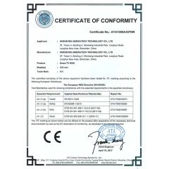 X96M certificate from Shenzhen Desen Accessories Co., Ltd.