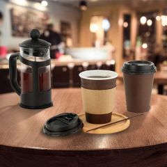 Customized Printed Single Wall Paper Cup Coffee Cup Packaging Disposable Paper Cup - Image 4