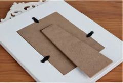 Custom Multi-Size Solid Wood Picture Frame MOQ 240PCS Color White Style Modern Trademark JS One Set 4 PCS Condition New HS Code 4911999 - Image 3