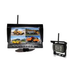 2.4GHz 7 Inch Wireless Rearview Monitor Reverse Backup Car Camera Reversing Aid - Image 2
