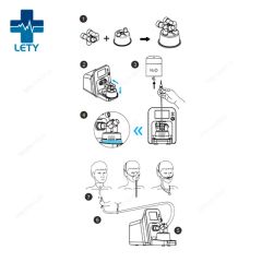 High-Flow Humidification System Hfnc with Heated Humidifier - Image 6