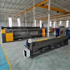 CNC Driven Gabion Mesh Weaving Machine Origin China Weight 16000kgs Warranty 1 Year HS Code 8463300000 Trademark WELD LINK - Hebei WeldLink Machinery Manufacturing Co., Ltd.