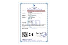 Certificate Of Compliance certificate from GUANGZHOU LIDI AUTOMOBILE SUPPLIES CO., LTD