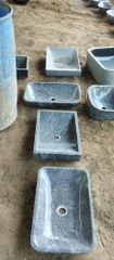 Granite Stone Wash Basin Shape Oval Color Black Material Stone Durability High I Deal In New Only Is It Customised Yes Surface Finish - Image 2