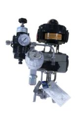 Valve Automation Pneumatic Flanged Ball Valve, 2 Way/ 3 Way Automation Solutions Air Pressure Control System - Image 4