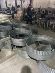 Concertina Wire Galvanizing Spiral Razor Wire Cross Each Other by Clips 730mm 960mm Diameter Blade Razor Coil - Image 1