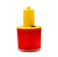 LED Solar Warning Light Flashing Red Traffic Indicator Light Colour Red Origin China Trademark J&J MOQ 500 Piece Patterns - Image 4