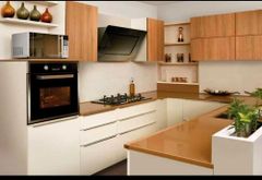 18mm Plywood Modular Kitchen Shutter Thickness 18mm Material Plywood Position Interior Appearance Modern Design - Image 1