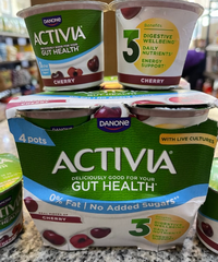 DANNON ACTIVIA PREBIOTIC YOGHURT 24 CUPS × 4 OZ Trusted Dannon Quality Ready Supply - Image 1
